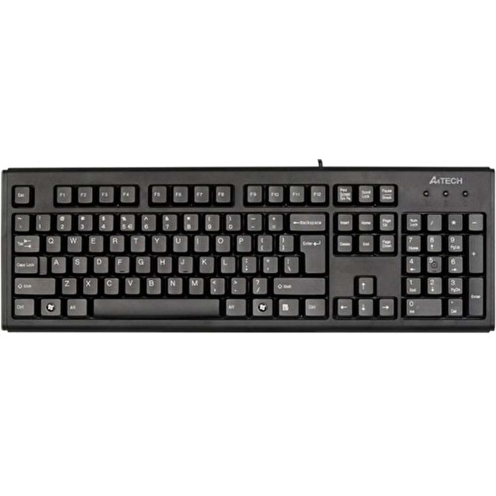 A4 Tech KM-720 Standart F Klavye Siyah USB