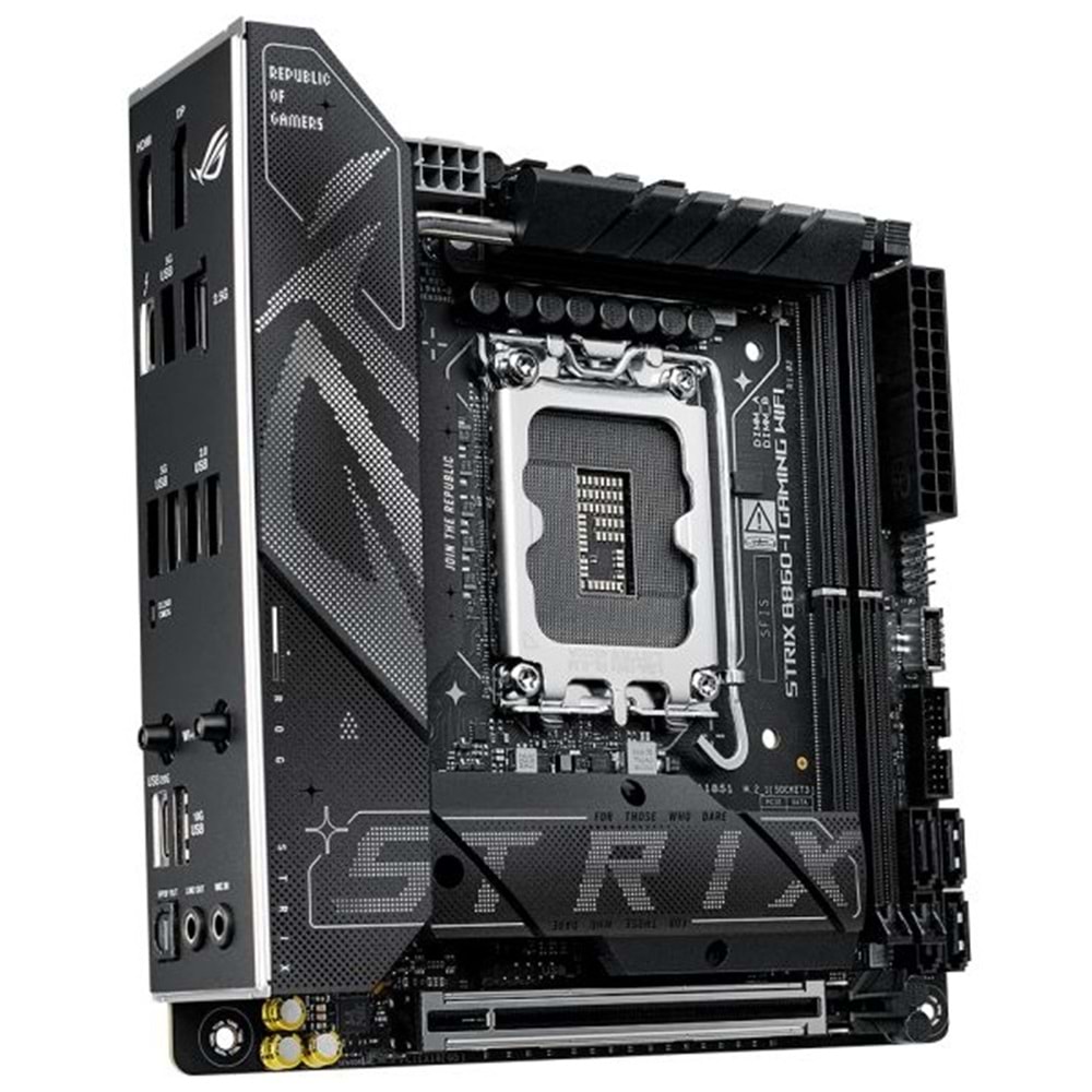 Asus ROG STRIX B860-I Gaming WIFI B860 DDR5 M.2 USB 3.2 DP/HDMI PCI 5.0 1851p An