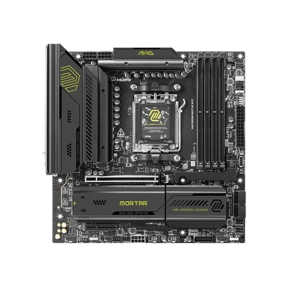 MSI Mag B850M Mortar Wifi AM5 Ryzen D5 Type-C