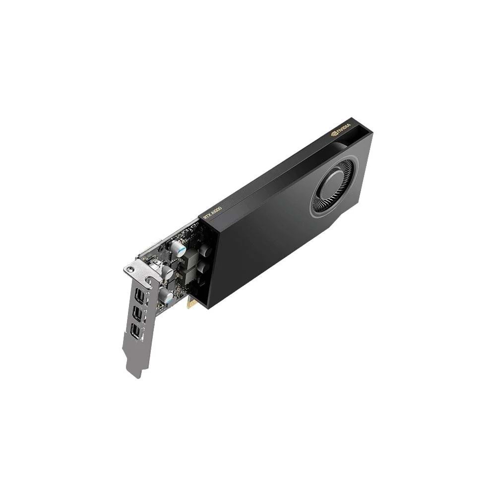 PNY NVIDIA RTX A1000 8GB GDDR6 128-Bit Pasif Soğutmalı AI ve Yapay Zeka Ekran Kartı – 4x DisplayPort (VCNRTXA1000-SB)
