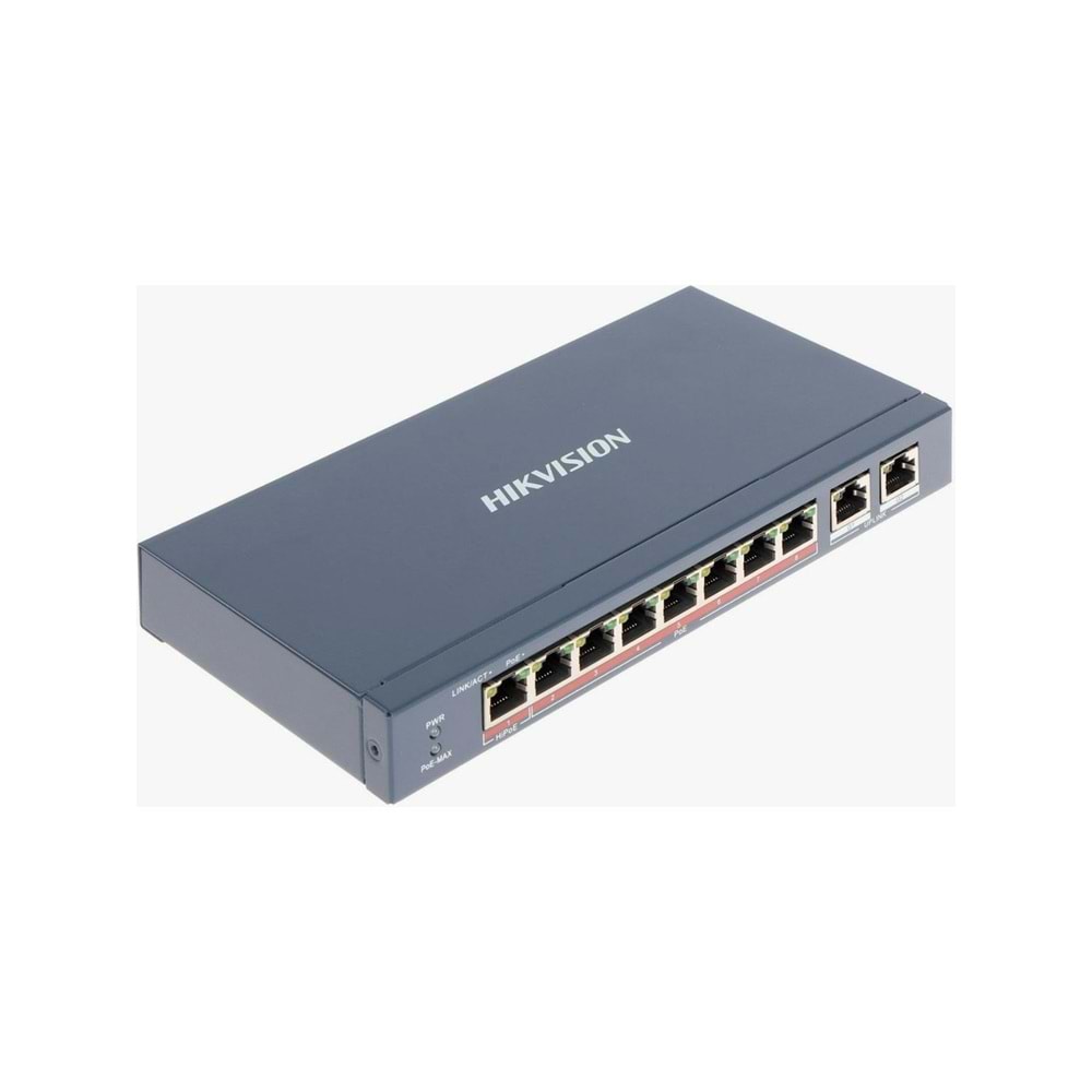 Hikvision DS-3E0310P-E/M 8XFE+2XFE 65W POE Switch