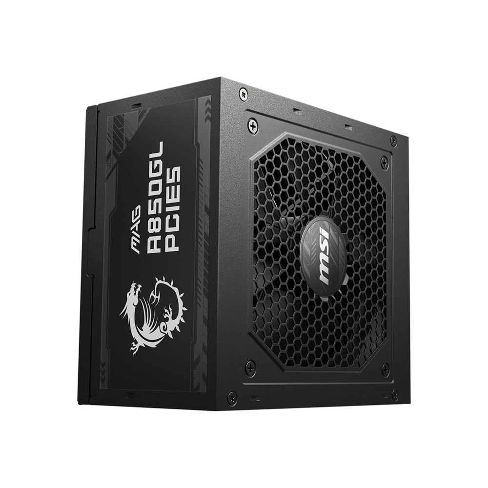 MSI MAG A850GL PCIe 5.0 White 850W 80+ GOLD Power Supply