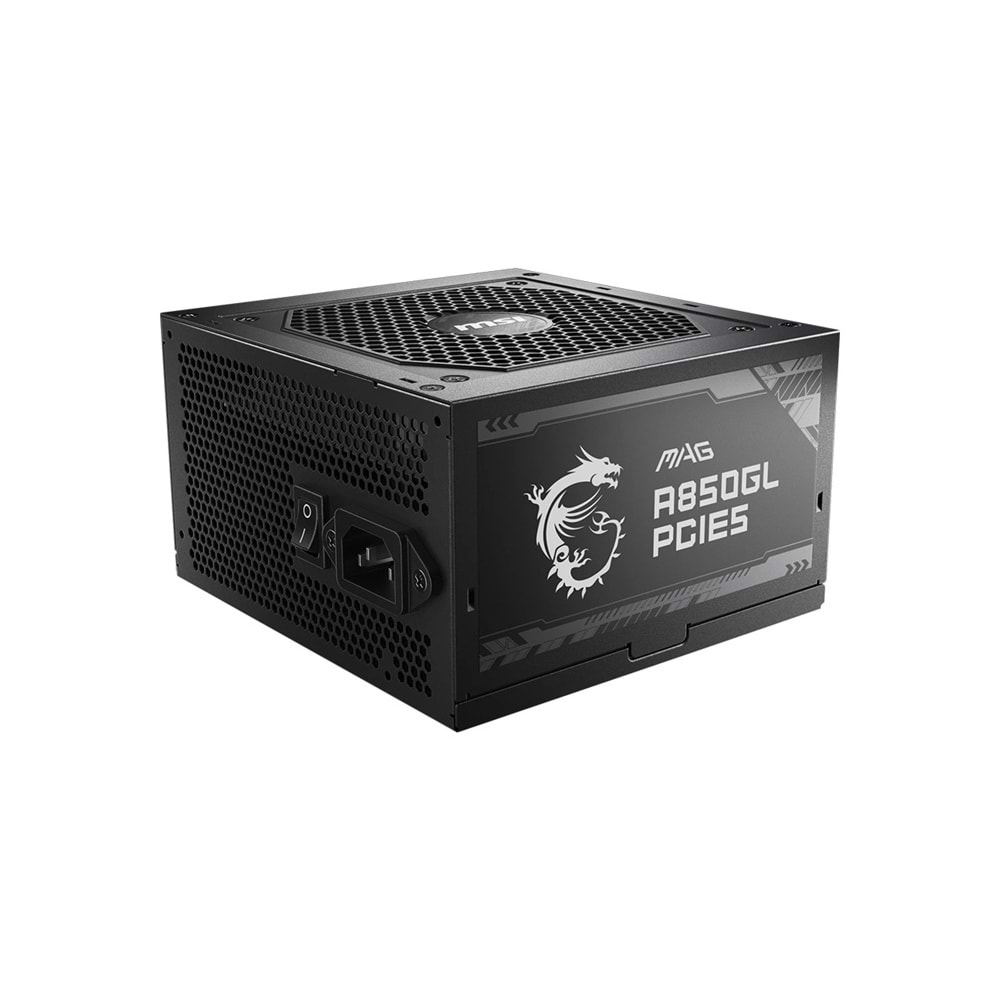 MSI MAG A850GL PCIe 5.0 White 850W 80+ GOLD Power Supply