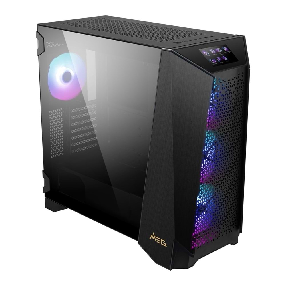 MSI MEG PROSPECT 700R E-ATX Premium Gaming Kasa (ARGB, Cam Panel, USB-C)