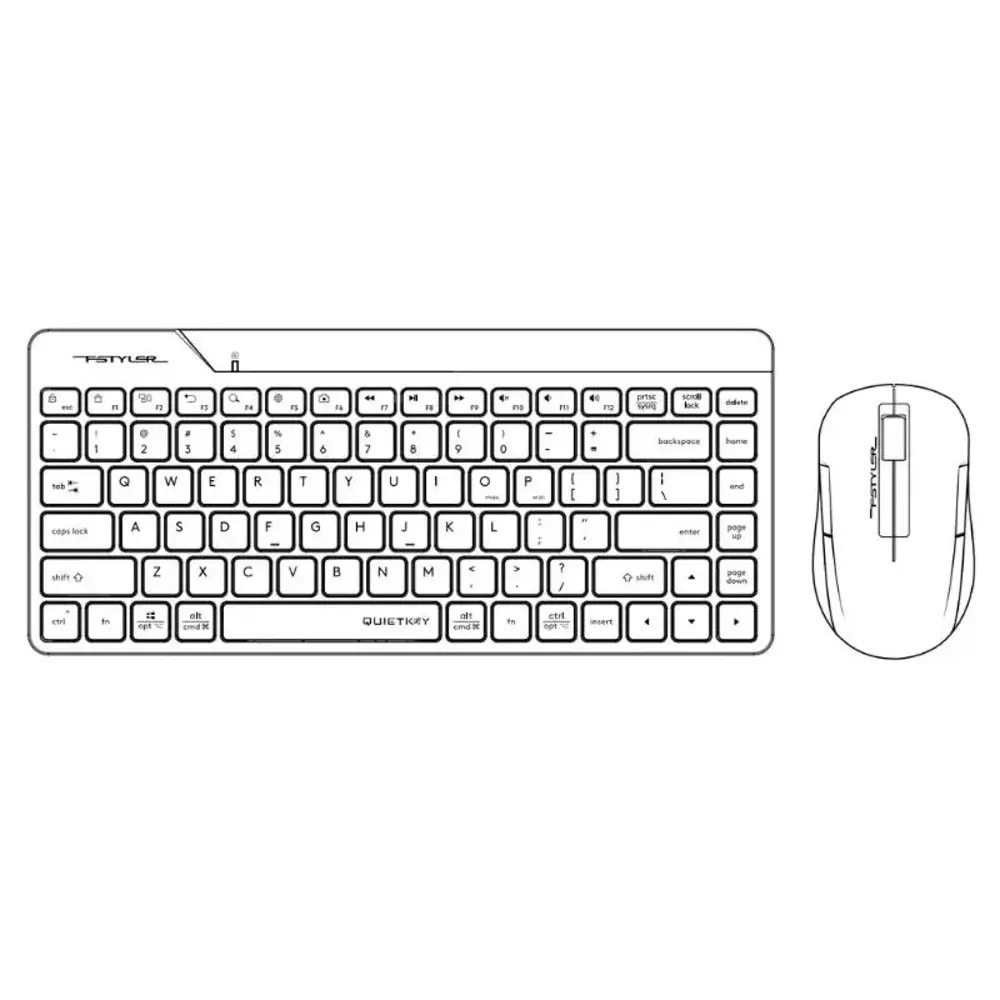 A4-Tech Kablosuz Set Mini Siyah (FG2200 AIR2)