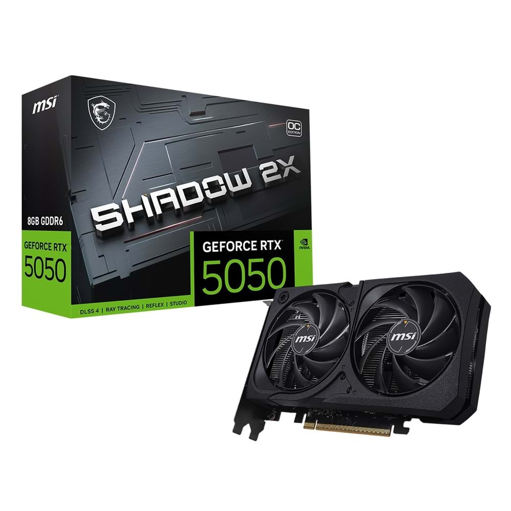 MSI GeForce RTX 5050 8G Ventus 2X OC GD6 128Bit