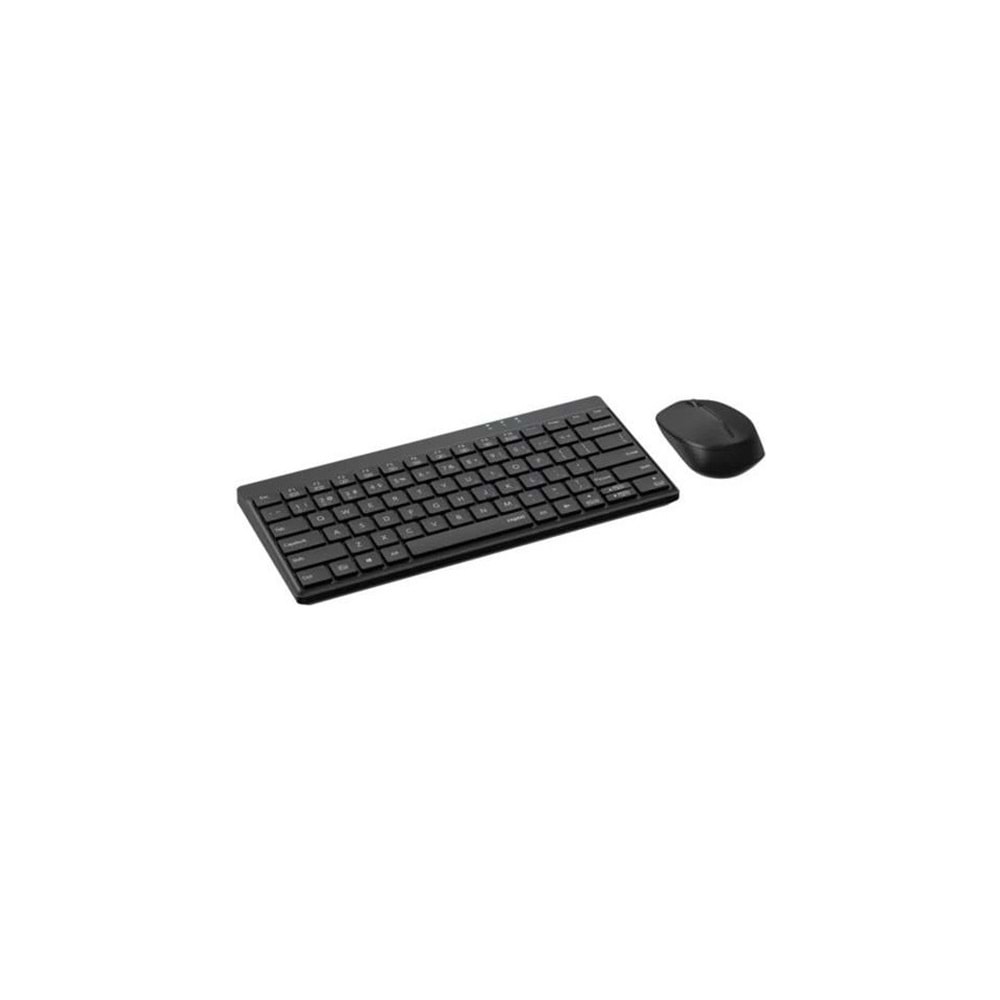 RAPOO 8000GT Kablosuz Optik TR Siyah Klavye Mouse Set