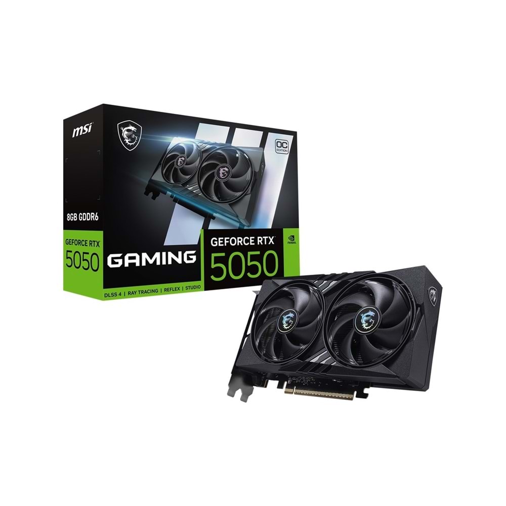 MSI GeForce RTX 5050 8G Gaming OC GD6 128Bit