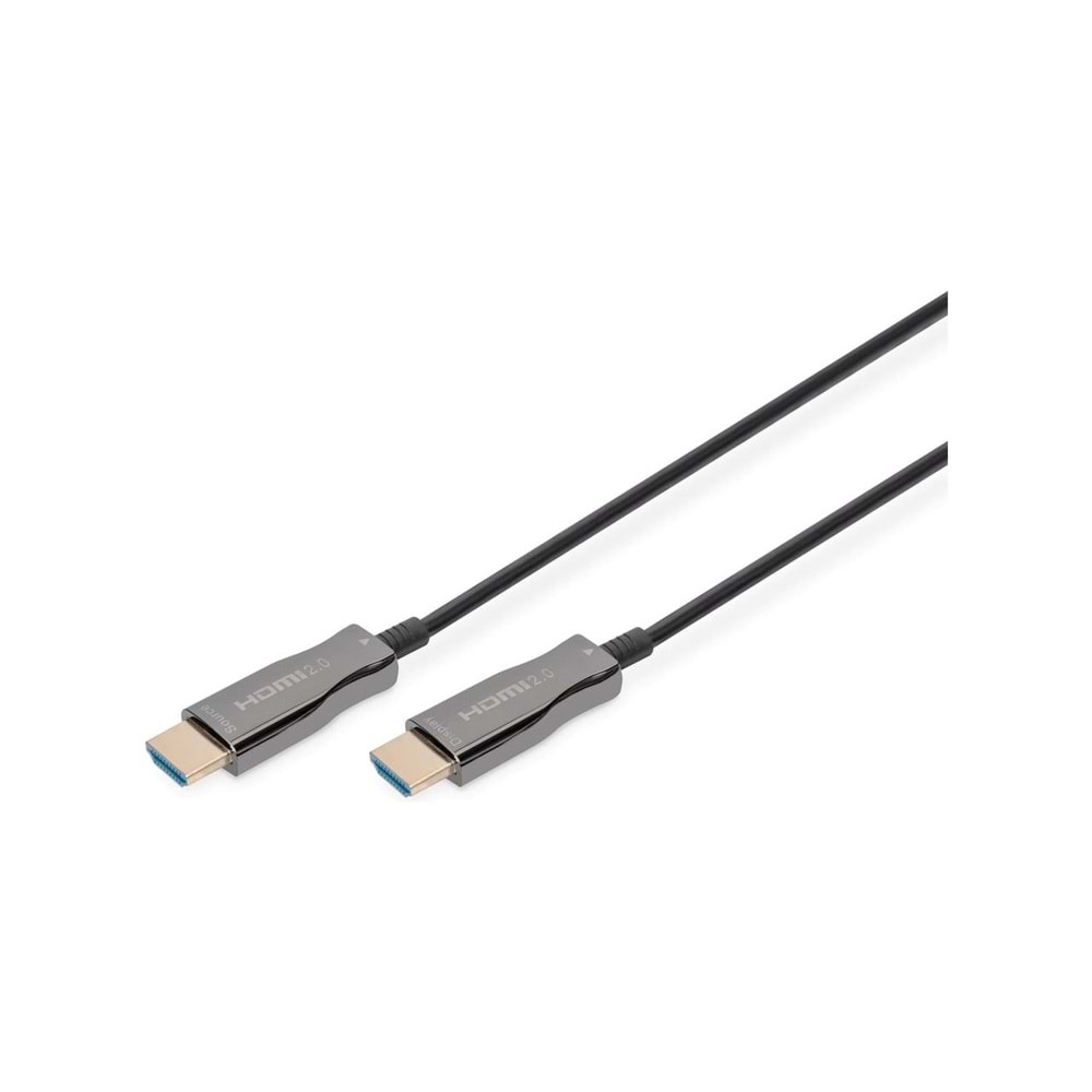 DIGITUS HDMI AOC Hybrid Fiber Optik Kablo 30m