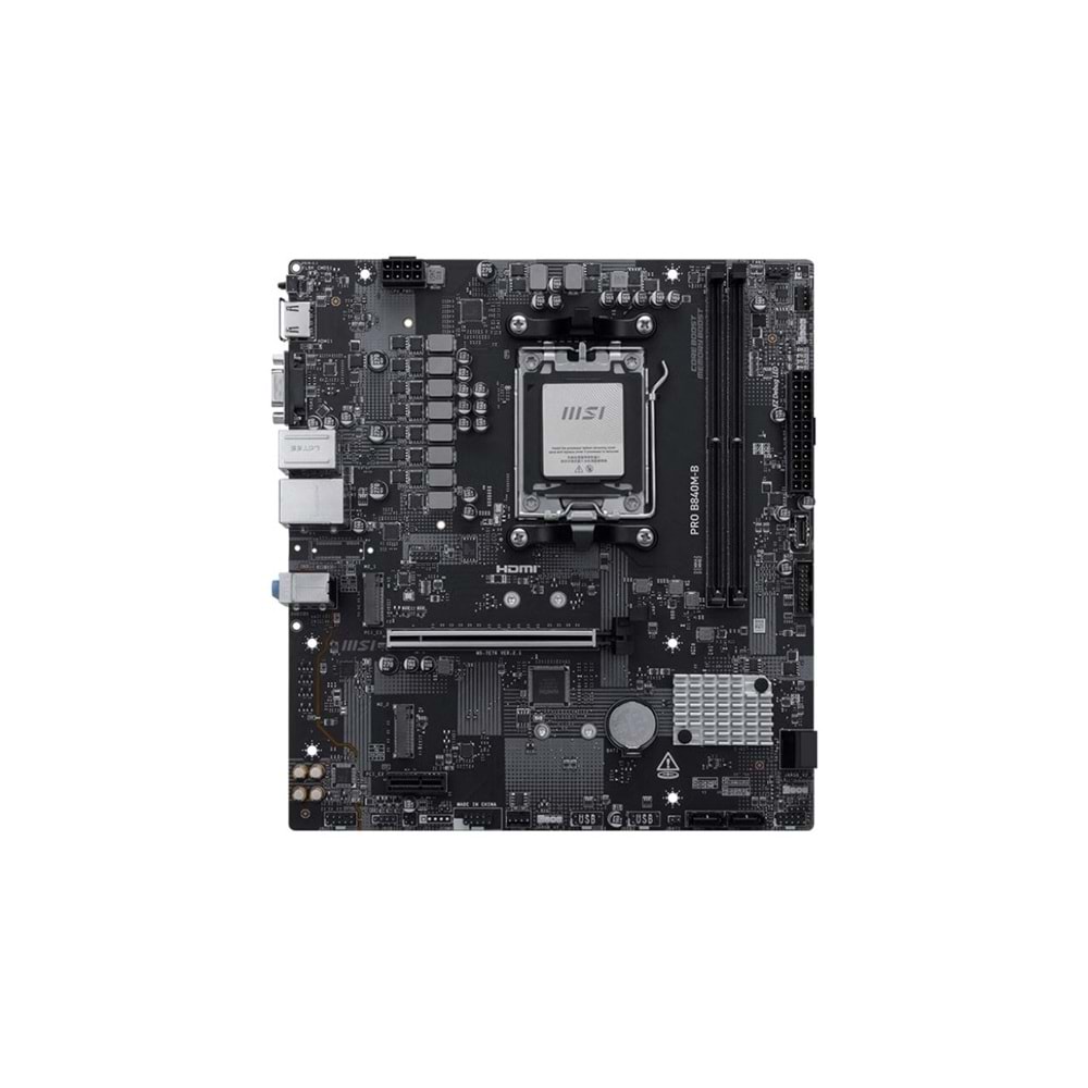 MSI Pro B840M-B AM5 D5 Vga Hdmi