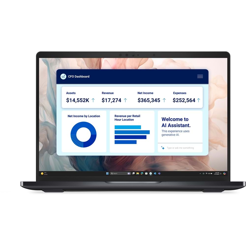 Dell Pro 13 Premium Ultra7 268V-13-32G-1TBSSD-WPr