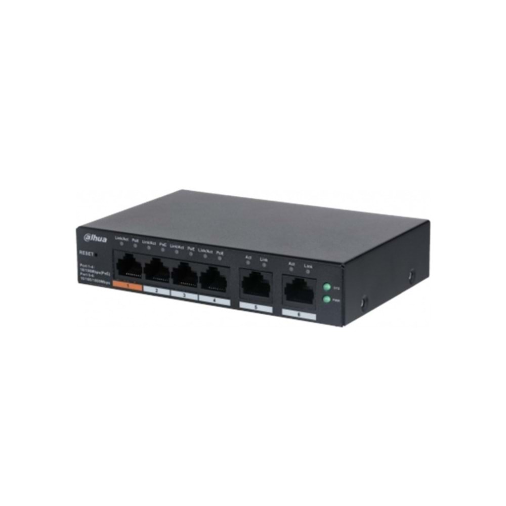 Dahua 4 Port 100Mbps Cloud PoE (CHS4206-4ET-60)