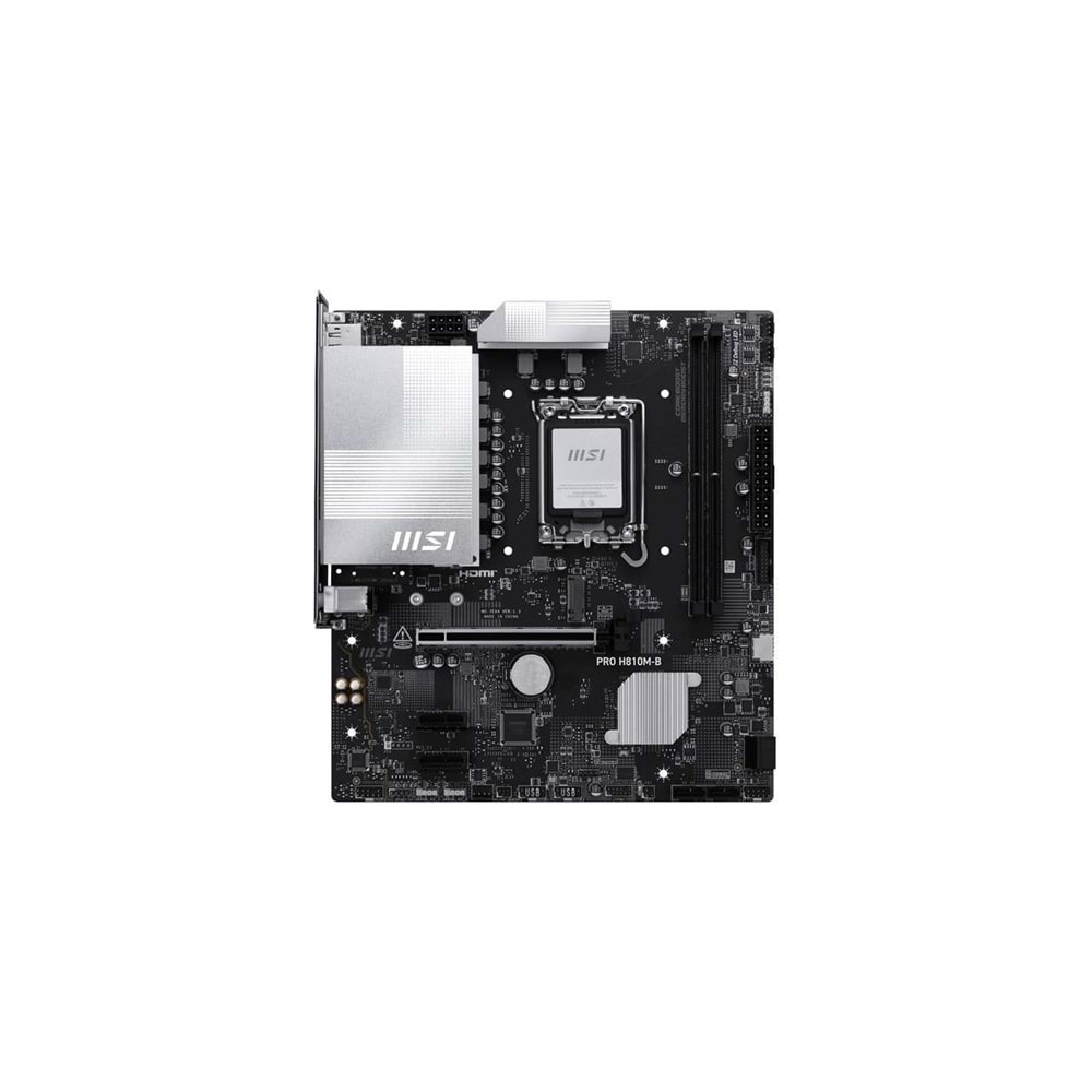 MSI Pro H810M-B DDR5 1851P Hdmi Dp