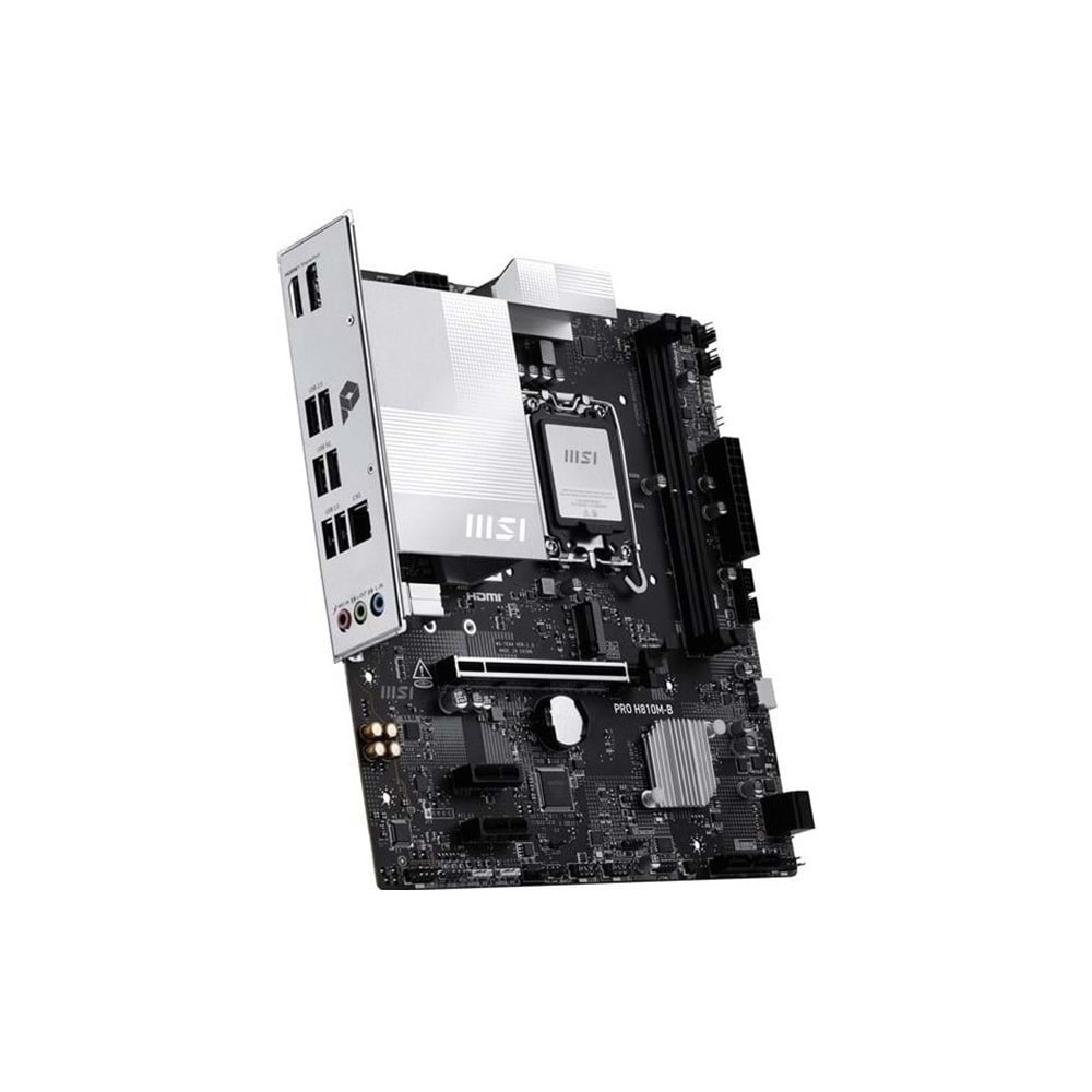MSI Pro H810M-B DDR5 1851P Hdmi Dp