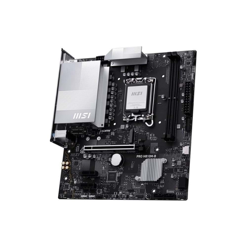 MSI Pro H810M-B DDR5 1851P Hdmi Dp
