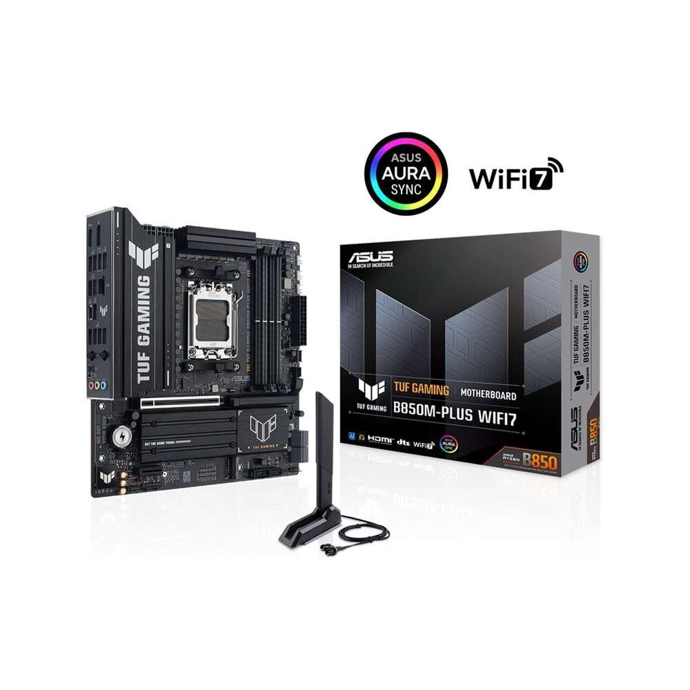 Asus TUF Gaming B850M-PLUS WIFI7 B850 DDR5 USB3.2 M.2 DP/HDMI PCI 5.0 AM5 Anakar