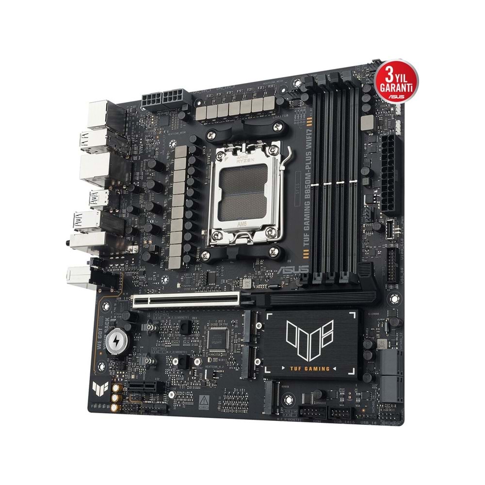 Asus TUF Gaming B850M-PLUS WIFI7 B850 DDR5 USB3.2 M.2 DP/HDMI PCI 5.0 AM5 Anakar