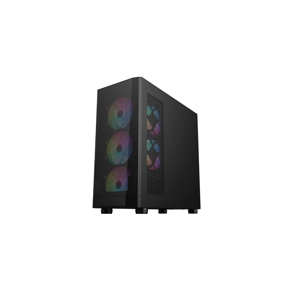 1ST Player FD5-M 600W 80+ ARGB MESH USB3.0 M-ATX Siyah Kasa