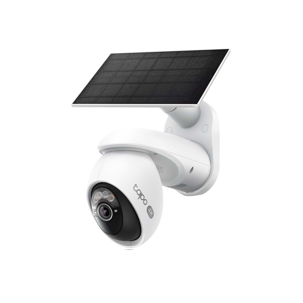Tp-Link Tapo C660 KIT 4K Güneş Enerjili Güvenlik Kamera Kit (Pan/Tilt) (Güneş E)