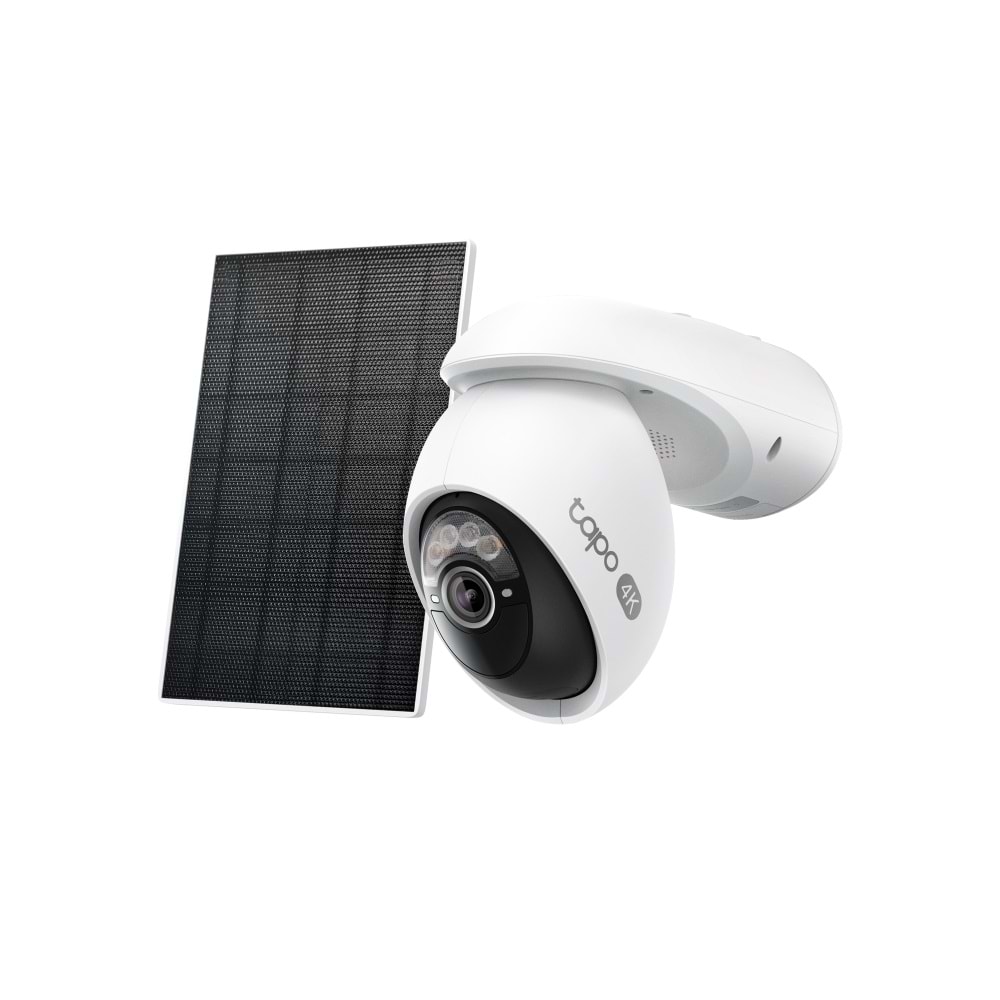 Tp-Link Tapo C660 KIT 4K Güneş Enerjili Güvenlik Kamera Kit (Pan/Tilt) (Güneş E)