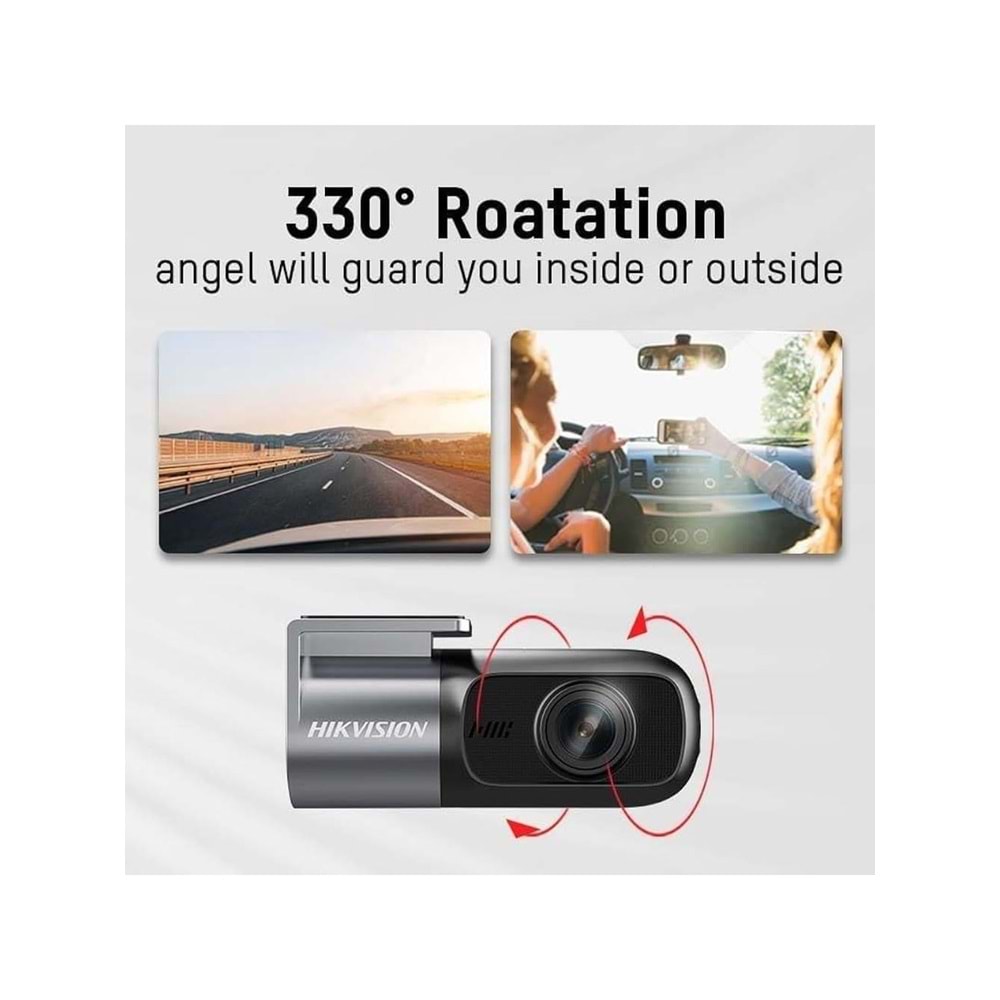 Hikvision AE-DC2018-D1 Araç İçi Kamerası 1080P Wifi APP Single Channel