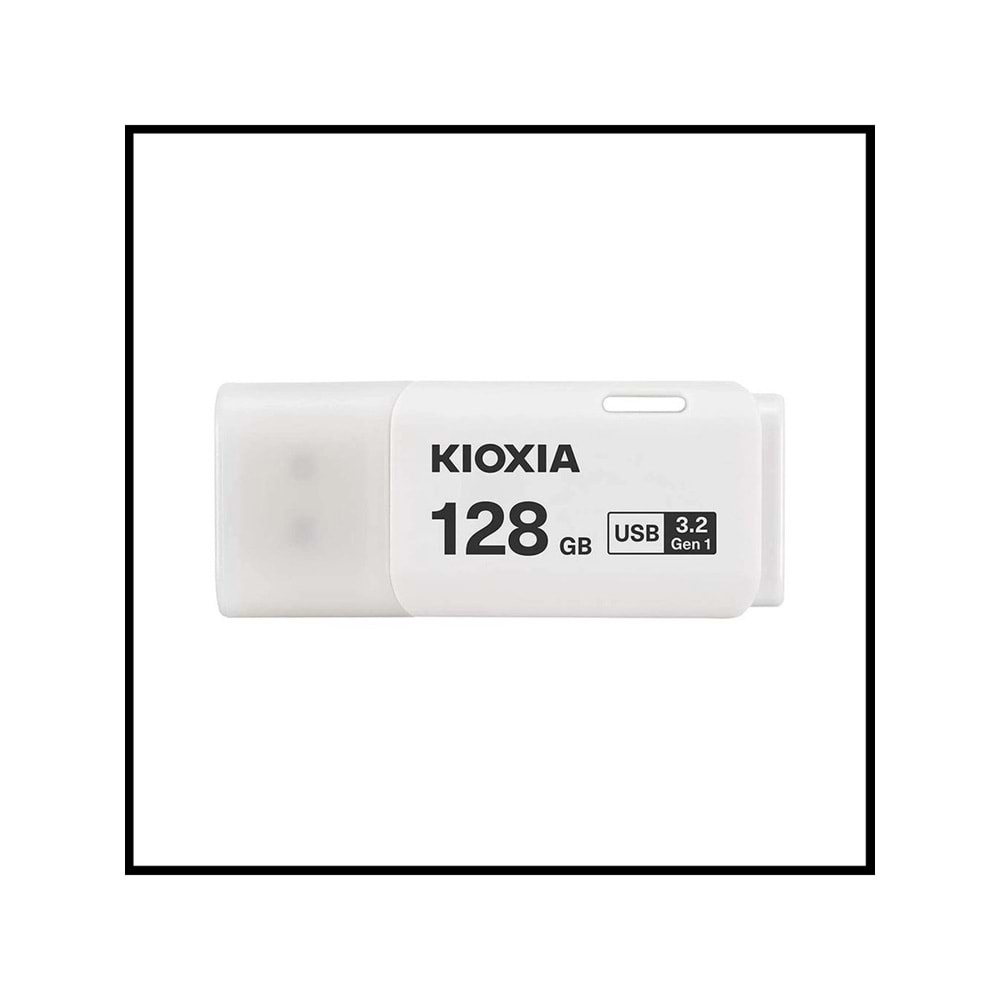 KIOXIA U301K 128GB USB 3.2 Gen1 TransMemory Flash Disk (Siyah)