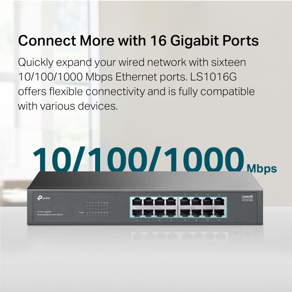 Tp-Link LS1016G Green Tech 16