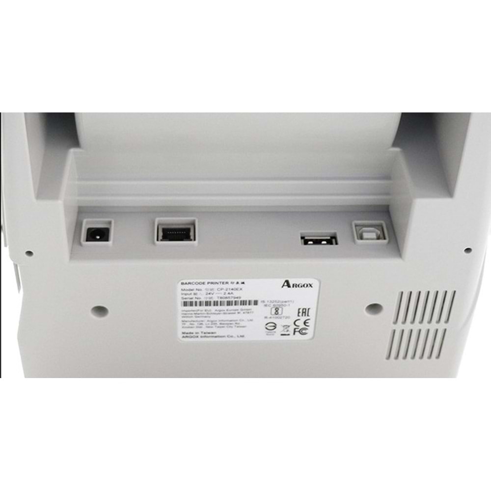 ARGOX CP-3140EX Pro Barkod Yazıcı (USB-Seri-Ethernet)