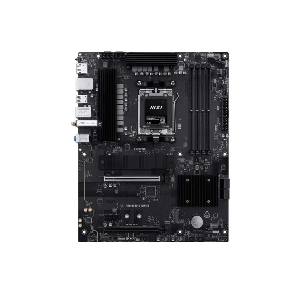 MSI PRO B850-S WIFI6E DDR5 8200MT/S 1XHDMI 1XDP 2XM.2 AM5 ATX