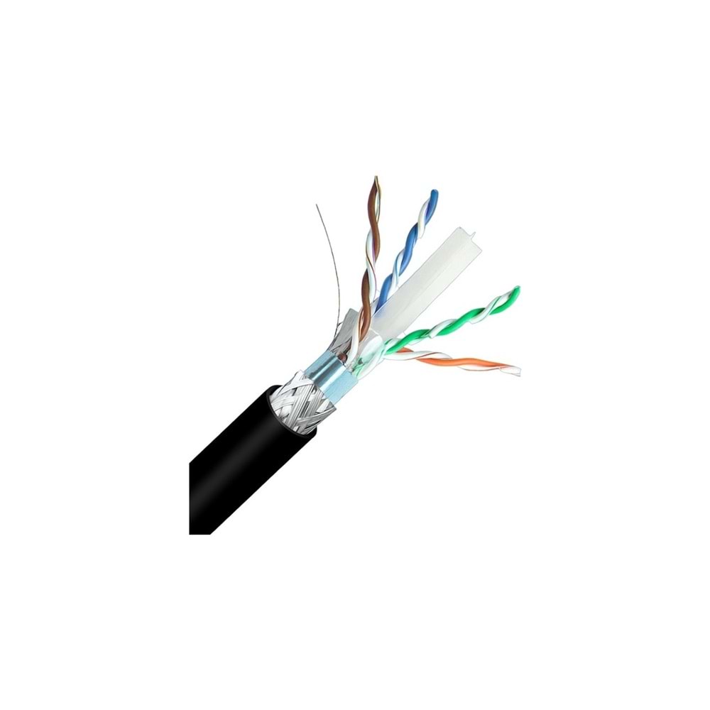INCA ICAT6-500AG OUTDOOR S/FTP 23 AWG LSZH Network CABLE 500 M Siyah