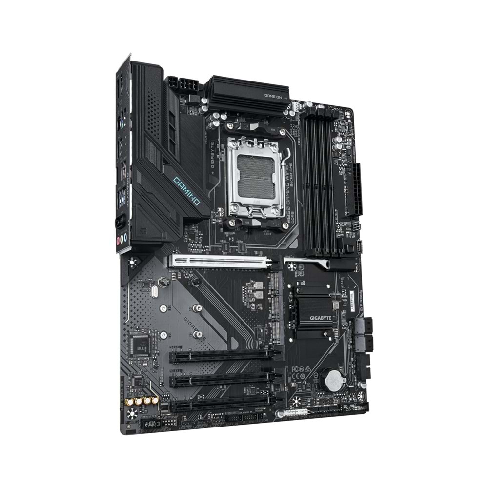 Gigabyte B850-GAM-X-WIFI6E B850-GAM-X-WIFI6E 7800 MHz OC DDR5 AM5 M.2 HDMI DisplayPort ATX Anakart