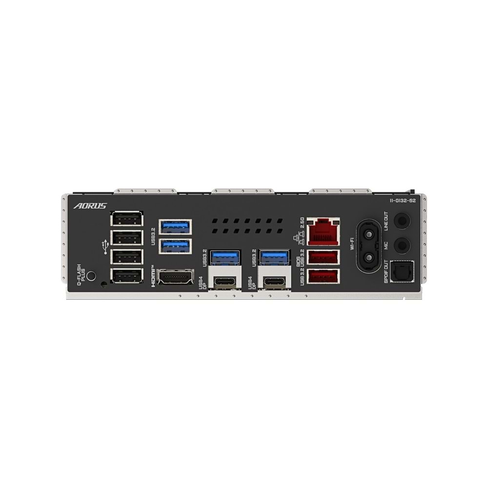 Gigabyte X870E-AORUS-MASTER X870E-AORUS-MASTER 8600MHz OC DDR5 AM5 M.2 HDMI DisplayPort ATX Anakart