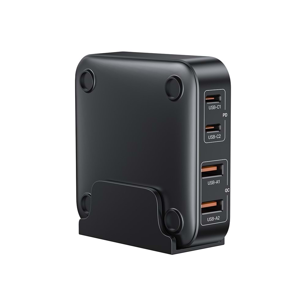 Unitek 100W Masaüstü GAN Şarj İstasyonu Siyah (P1229ABK)