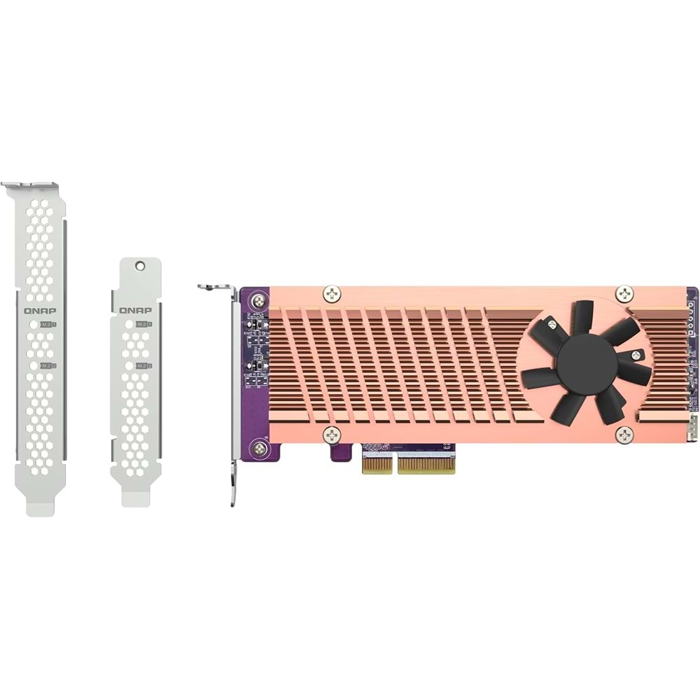 Qnap QM2-2P-344A Dual M.2 PCIe SSD Kart