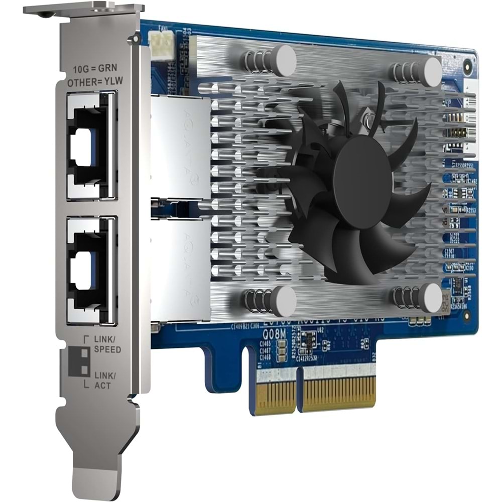 Qnap QXG-10G2T Dual 10G Bakır Network Kartı