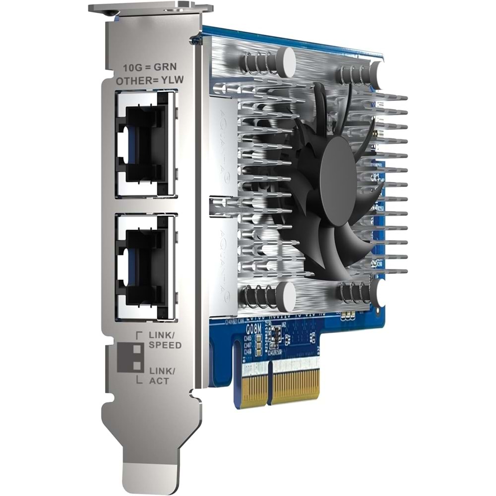 Qnap QXG-10G2T Dual 10G Bakır Network Kartı