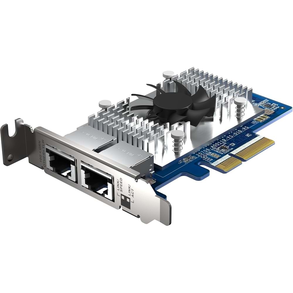 Qnap QXG-10G2T Dual 10G Bakır Network Kartı