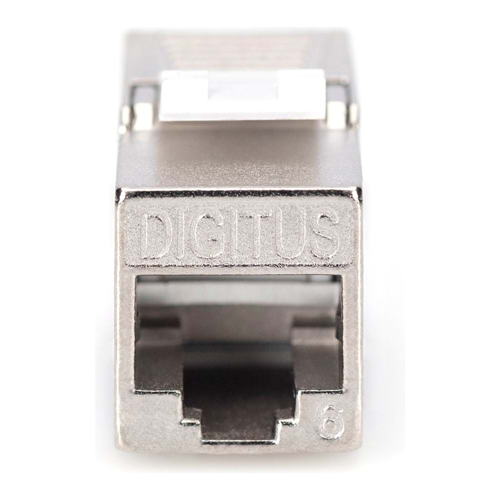 Digitus CAT6A Keystone Jack Zırhsız (Siyah Beyaz)