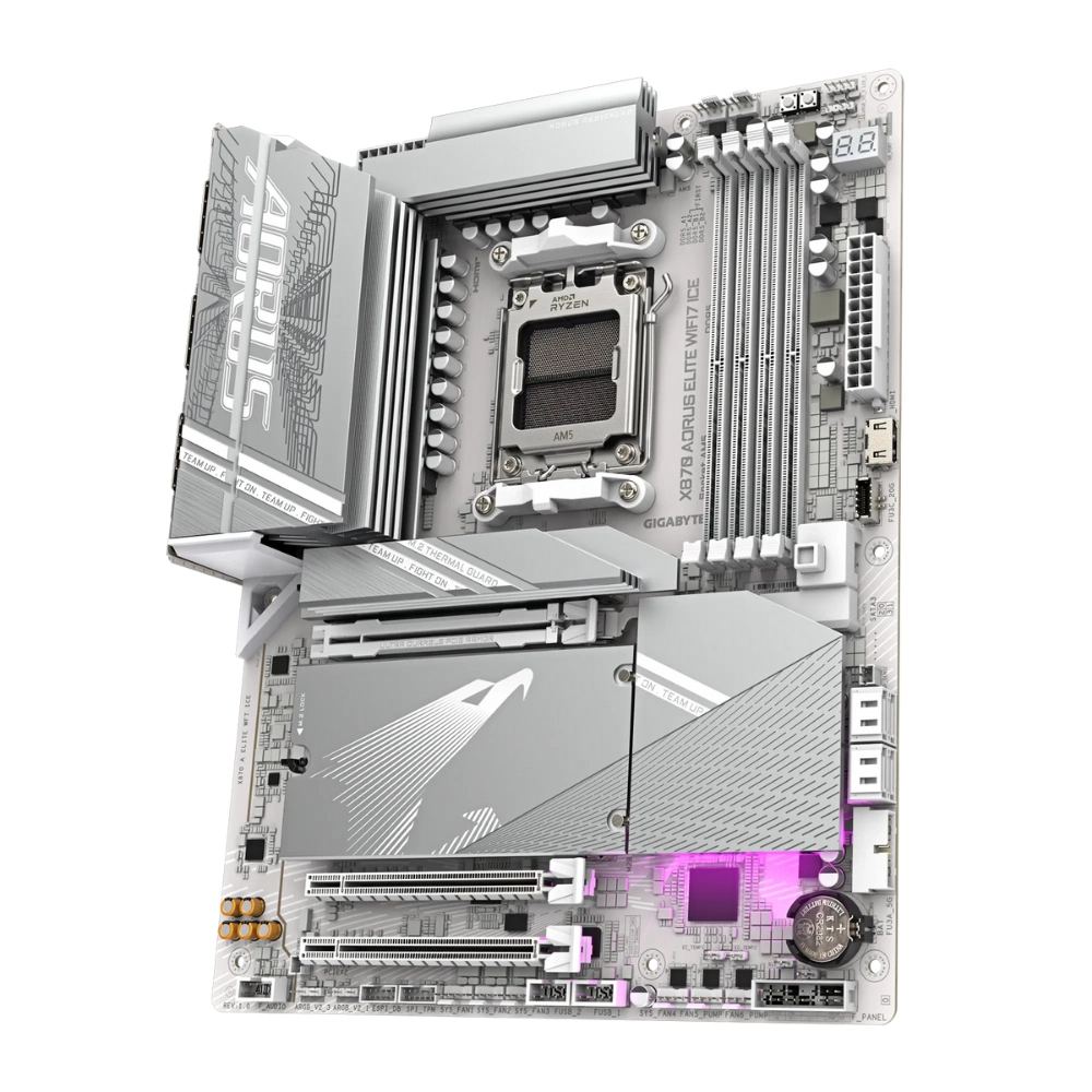 Gigabyte X870 Aorus Elite X3D ICE Wifi 7 D5 AM5