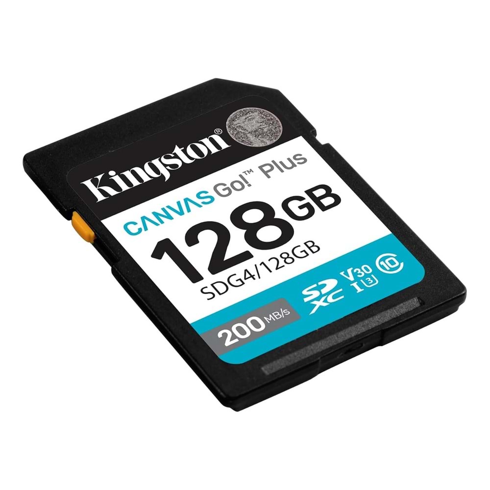 Kingston 128GB mSDXC CanvasGo+ 200MB SDCG4/128GB