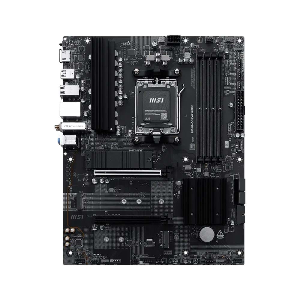 MSI PRO B840-S EVO WIFI6E AM5 D5 Hdmi Type-C
