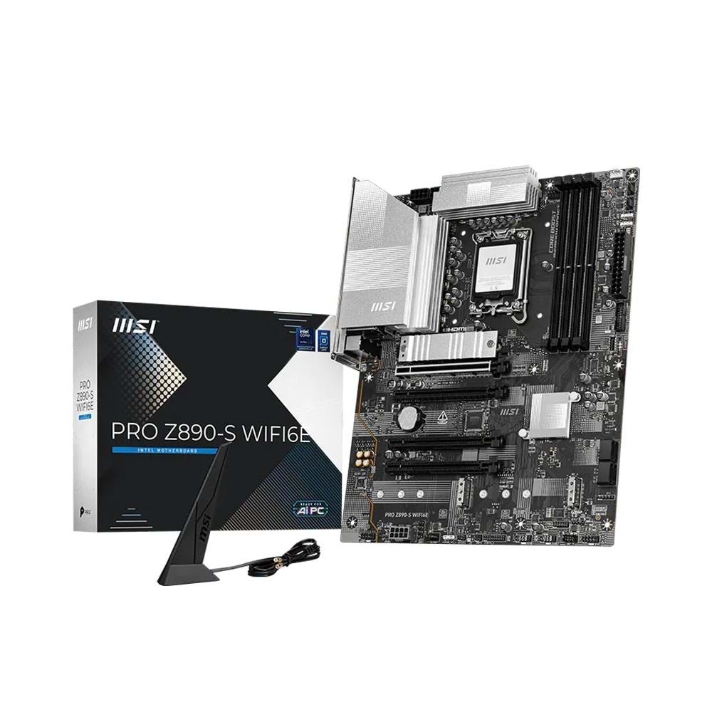 MSI PRO Z890-S WIFI6E DDR5 1851P Hdmi Dp