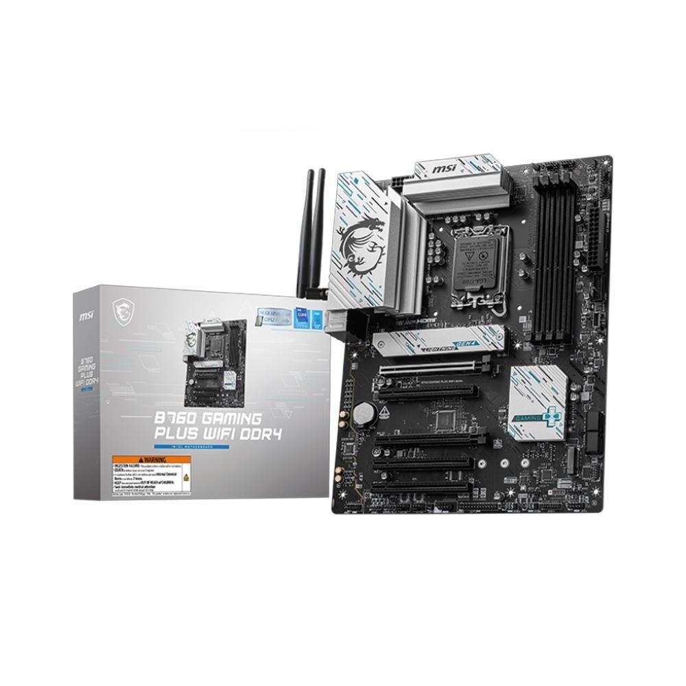 MSI B760 GAMING PLUS WIFI D4 1700P Hdmi Dp Type-C