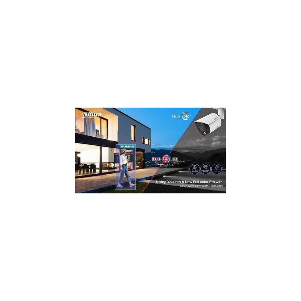 Dahua HDW1249T-S-IL-0280B 2MP 2.8mm Sesli IP Dome