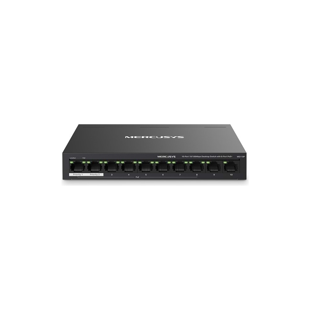 Tp-Link Mercusys MS110P 10-Port Desktop Switch