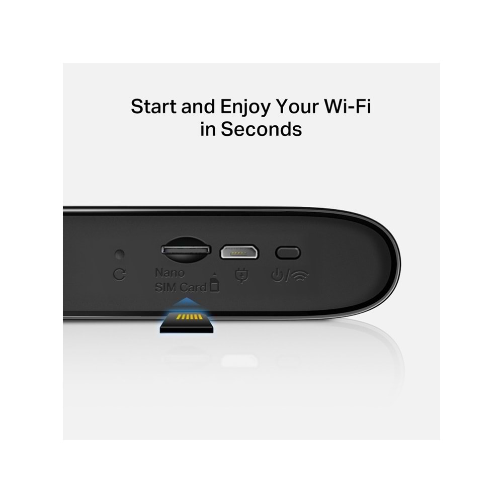 Tp-Link Mercusys MT110 150Mbps Wi-Fi 4G LTE SIM Kartı Tak/Çalıştır Mobil Router