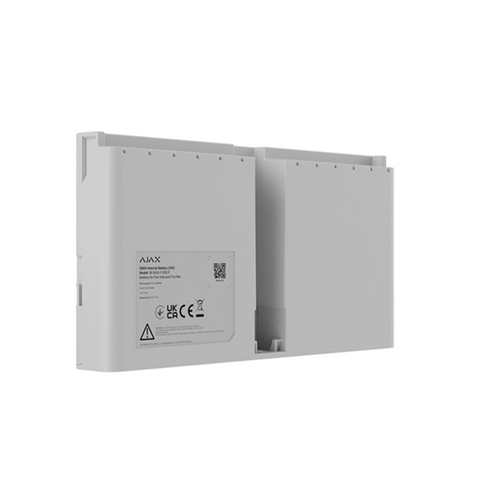 AJAX EN54 Internal Battery (24h) Şarj edilebilir Li-ion pil (7.4 V/5 Ah)