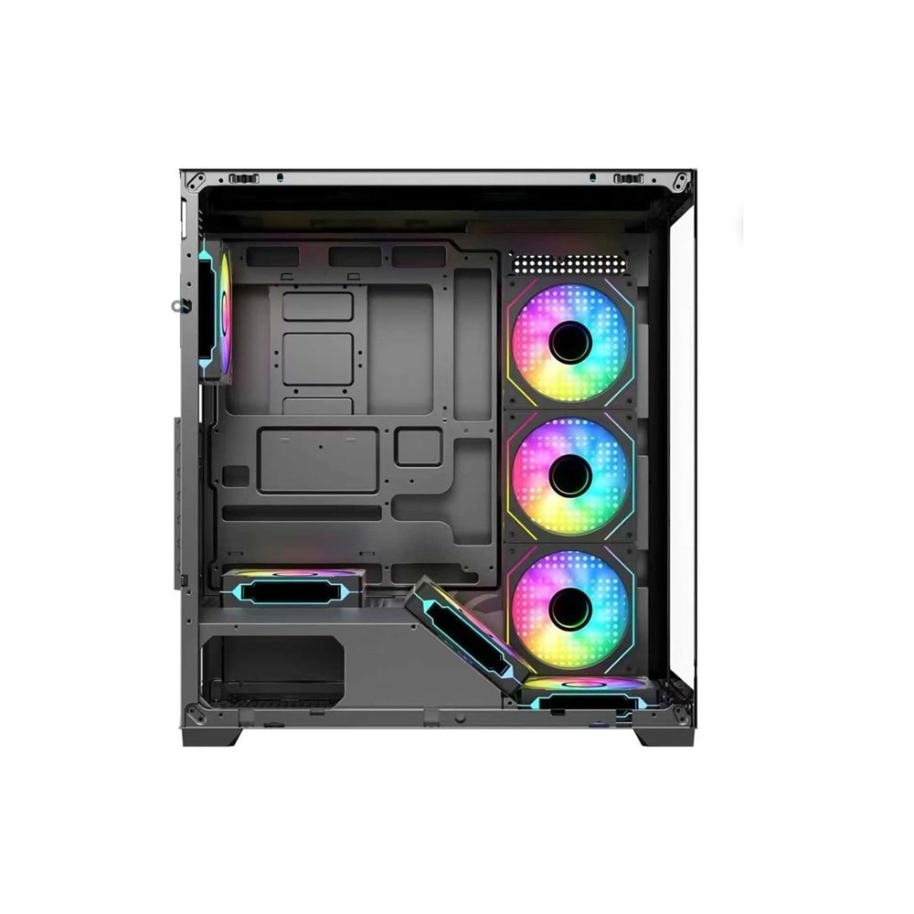 Frisby DOMINATOR 650W (7x ARGB Fan) 80+ Gaming Kasa (FC-9565G)