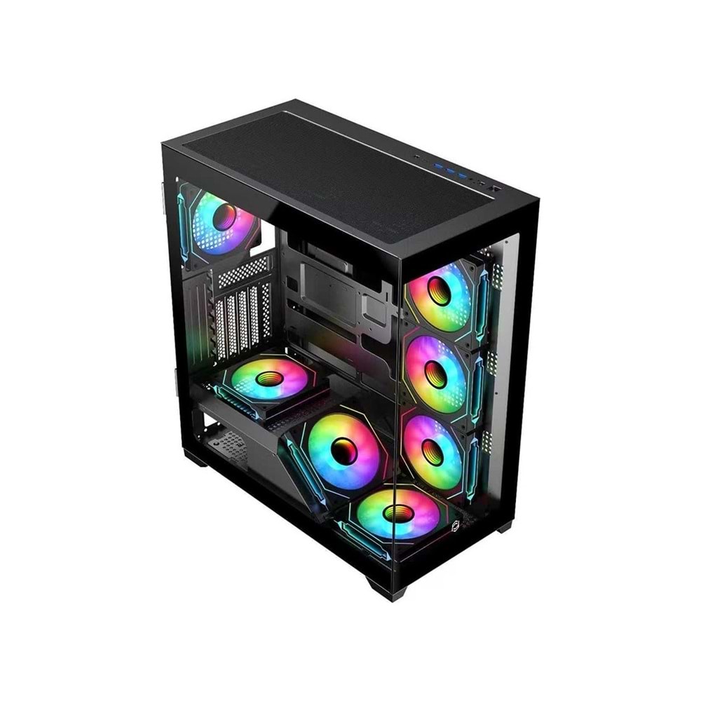 Frisby DOMINATOR 650W (7x ARGB Fan) 80+ Gaming Kasa (FC-9565G)