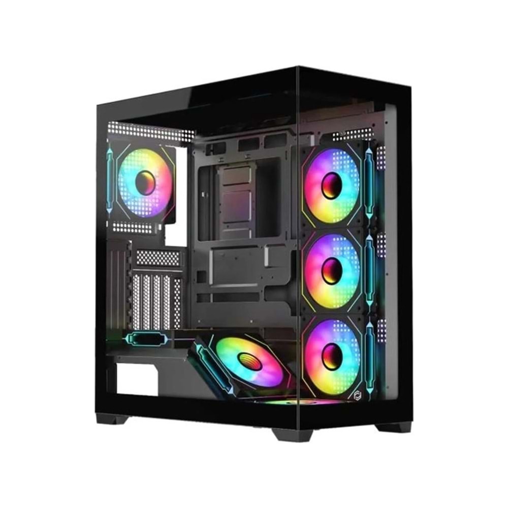 Frisby DOMINATOR 650W (7x ARGB Fan) 80+ Gaming Kasa (FC-9565G)